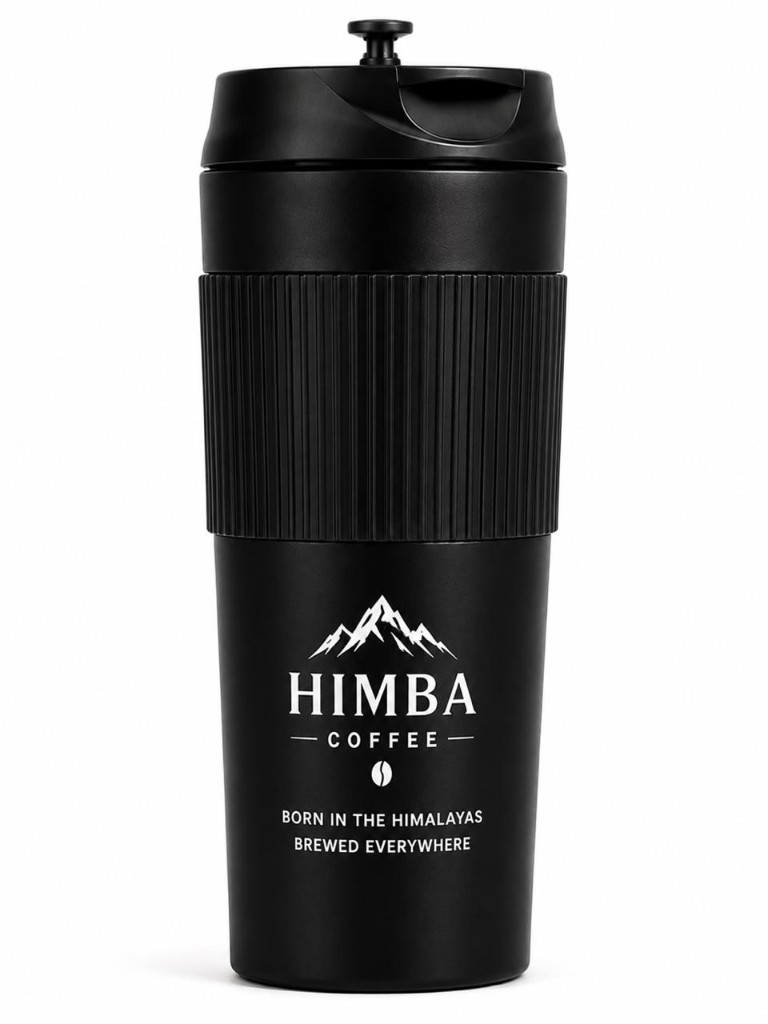 Himba Matte Black tumbler